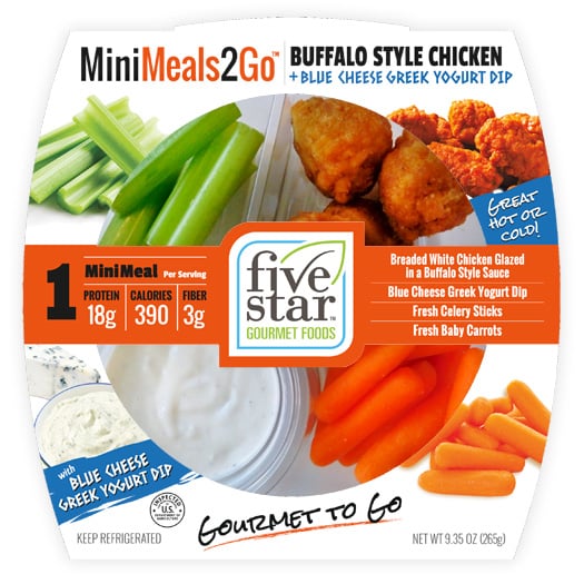 MiniMeals2Go™ Buffalo Style Chicken + Blue Cheese Greek Yogurt Dip