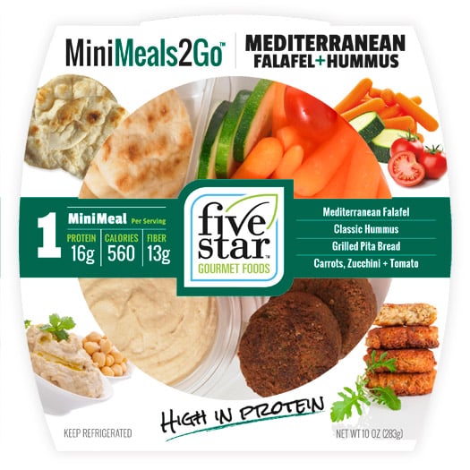 MiniMeals2Go™ Mediterranean Falafel + Hummus