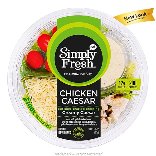 Image of a Chicken Caesar Salad by Simply Fresh